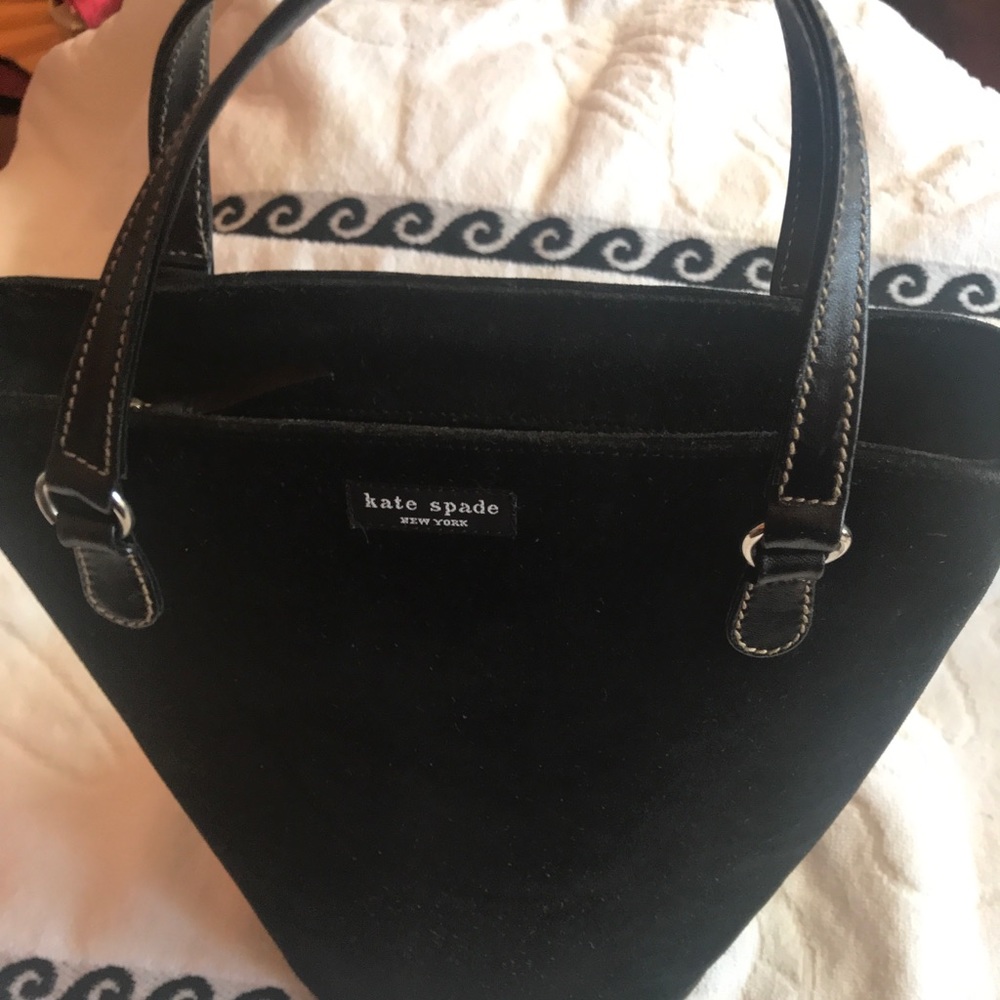 Black Suede Designers Bucket